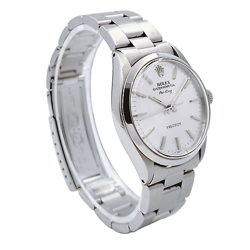 WITH SILVER DIAL.