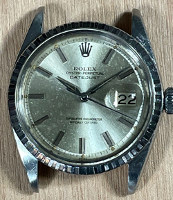 VINTAGE ROLEX OYSTER PERPETUAL DATEJUST 1603 AUTOMATIC WATCH 1963