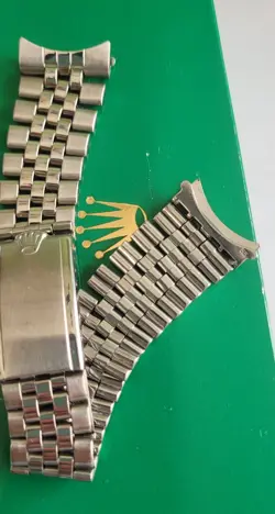 VINTAGE CIRCA 1965 ROLEX 20MM,SWISS JUBILEE BRACELET FOR GMT 1675,SUB.1680,5512