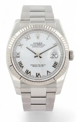 BEZEL 36MM WHITE