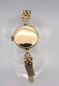 Fine Vintage Ladies Tudor Royal, Rolex 9ct Solid Gold Working Box Unique Gift