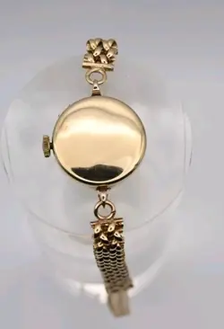 Fine Vintage Ladies Tudor Royal, Rolex 9ct Solid Gold Working Box Unique Gift