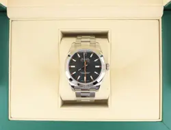 2009 ROLEX MILGAUSS 116400 BLACK DIAL SS OYSTER NO PAPERS 40MM