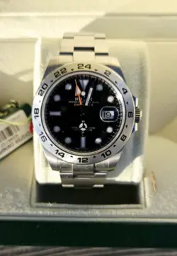Rolex Explorer II 216570 Watch in stainless steel With Box No ID card