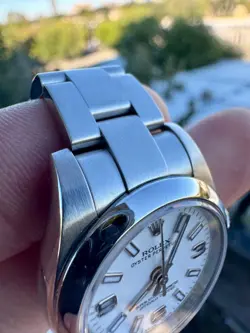 WHITE DIAL 26MM