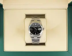 1984 ROLEX OYSTER DATE 6694 BLACK DIAL SS OYSTER NO PAPERS 34MM