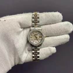 ROLEX DATEJUST 26MM MOP DIAL WATCH 69173 YG