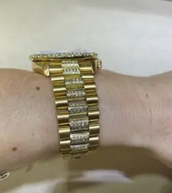 CUSTOM DIAMONDS WATCH