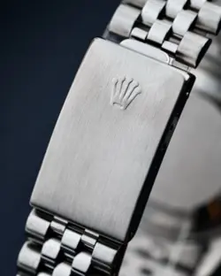 Rolex Datejust 36mm Vintage 1970 Pie-Pan Blue Dial Jubilee Watch & Box Ref. 1601