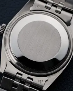 Rolex Datejust 36mm Vintage 1970 Pie-Pan Blue Dial Jubilee Watch & Box Ref. 1601