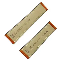 d ROLEX Leather Belt Daytona 14057 Men Watch Strap