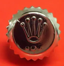 ROLEX 704 9 WHITE GOLD CROWN 7MM 2