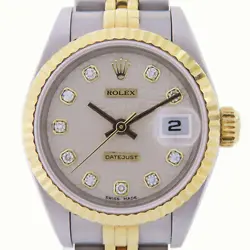 ROLEX DATEJUST 26MM AUTOMATIC WATCH 69173G 18K YELLOW GOLD STAINLESS STEEL