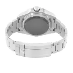 ROLEX SEADWELLER DEEPSEA 44 BLACK DIAL STEEL MENS WATCH 136660