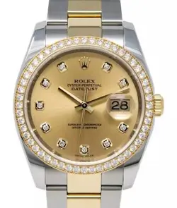 Rolex Datejust 178273 2015 Paper Oyster Auto Two Tone Ladies Watch 31mm