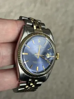 BLUE DIAL 14K