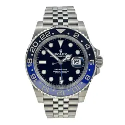 ROLEX GMT MASTER II BATGIRL STEEL 40MM AUTOMATIC MEN’S WATCH 126710BLNR