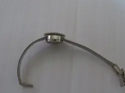 Vintage Rolex 14K White Gold Diamond Bezel cal.1400 17j Ladies Watch Bracelet