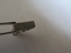 Vintage Rolex 14K White Gold Diamond Bezel cal.1400 17j Ladies Watch Bracelet