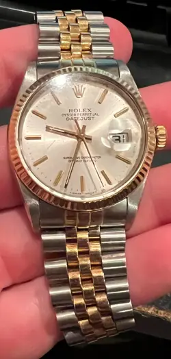DATEJUST QUICKSET SILVER