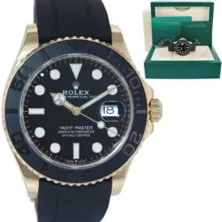 2024 NEW ROLEX YACHT-MASTER 226658 YELLOW GOLD 42MM OYSTERFLEX WATCH BOX