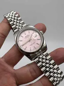 FLUTED BEZEL PINK