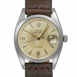 ROLEX OYSTER DATE REF.6494 ANTIQUE MEN S WATCH