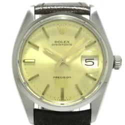DATE WATCH LEATHER