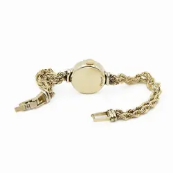 Vintage Rolex Ladies Gold Cocktail Watch 8418 Diamonds 17mm Full Set #W130536-1