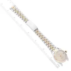 ROLEX DATEJUST MIDSIZE STEEL YELLOW GOLD LADIES WATCH 68273