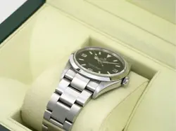 rolex Explorer I 114270 black dial watch men TO174687
