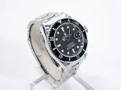 rolex Submariner Date 16800 black dial watch men TO174671