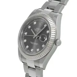 USED ROLEX Datejust Ii 116334G Gray Case: 41×41mm Men's Watch #111022