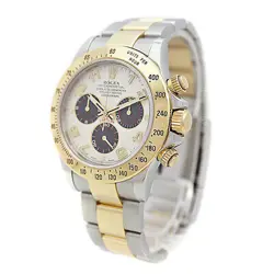 USED ROLEX Cosmograph Daytona 116523 White Case: 40mm Men's Watch #111422