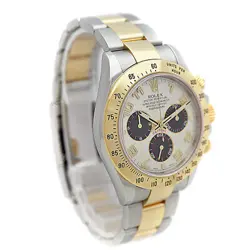 USED ROLEX Cosmograph Daytona 116523 White Case: 40mm Men's Watch #111422