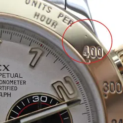 USED ROLEX Cosmograph Daytona 116523 White Case: 40mm Men's Watch #111422