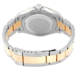Rolex Yachtmaster Steel Yellow Gold Slate Dial Mens Watch 16623 Box Card