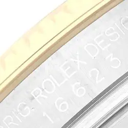 Rolex Yachtmaster Steel Yellow Gold Slate Dial Mens Watch 16623 Box Card