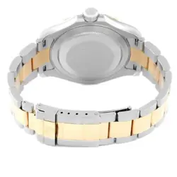 Rolex Yachtmaster Steel Yellow Gold Slate Dial Mens Watch 16623 Box Card