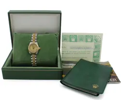 Ladies Rolex OP Date Ladies Ref. 69173 Roman Dial 26mm Full Set #W134244-1