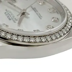 USED ROLEX Datejust (Rolex) 116244NG White Men's Watch #111022