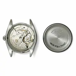 USED ROLEX Oyster Perpetual 6564 White Case: 34mm×34mm Men's Watch #111022