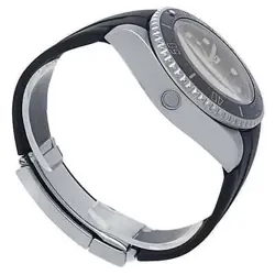 Rolex Sea-Dweller Deepsea Stainless Steel Rubber Auto Black Men's Watch 116660