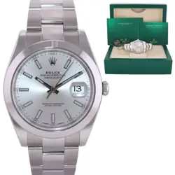 STEEL 126300 SILVER