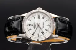 WATCH BLACK LEATHER