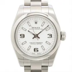 ROLEX OYSTER PERPETUAL 176200 SS AT WHITE DIAL 1 EXTRA LINK