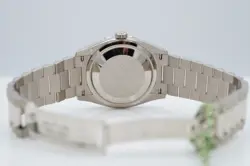Rolex 128349RBR DAY DATE 36 WHITE GOLD LAPIS LAZULI DIAMOND ROMAN DIAL 2022