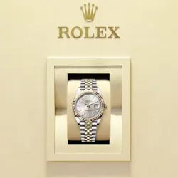 ROLEX DATEJUST 126333 GOLD AND SILVER JUBILEE BRACELET WITH GOLD BEZEL