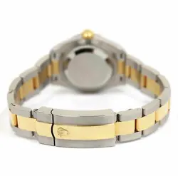 Ladies Rolex Datejust 279173 28MM Champagne Roman Dial 18K Yg Two-Tone Box Paper