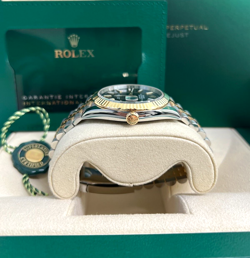 126333 Rolex Datejust 41mm Steel &Yellow Gold Black Dial Jubilee-2024 Release
